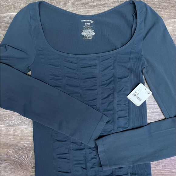 Free People Intimates Textured Crop - Picture 1 of 7